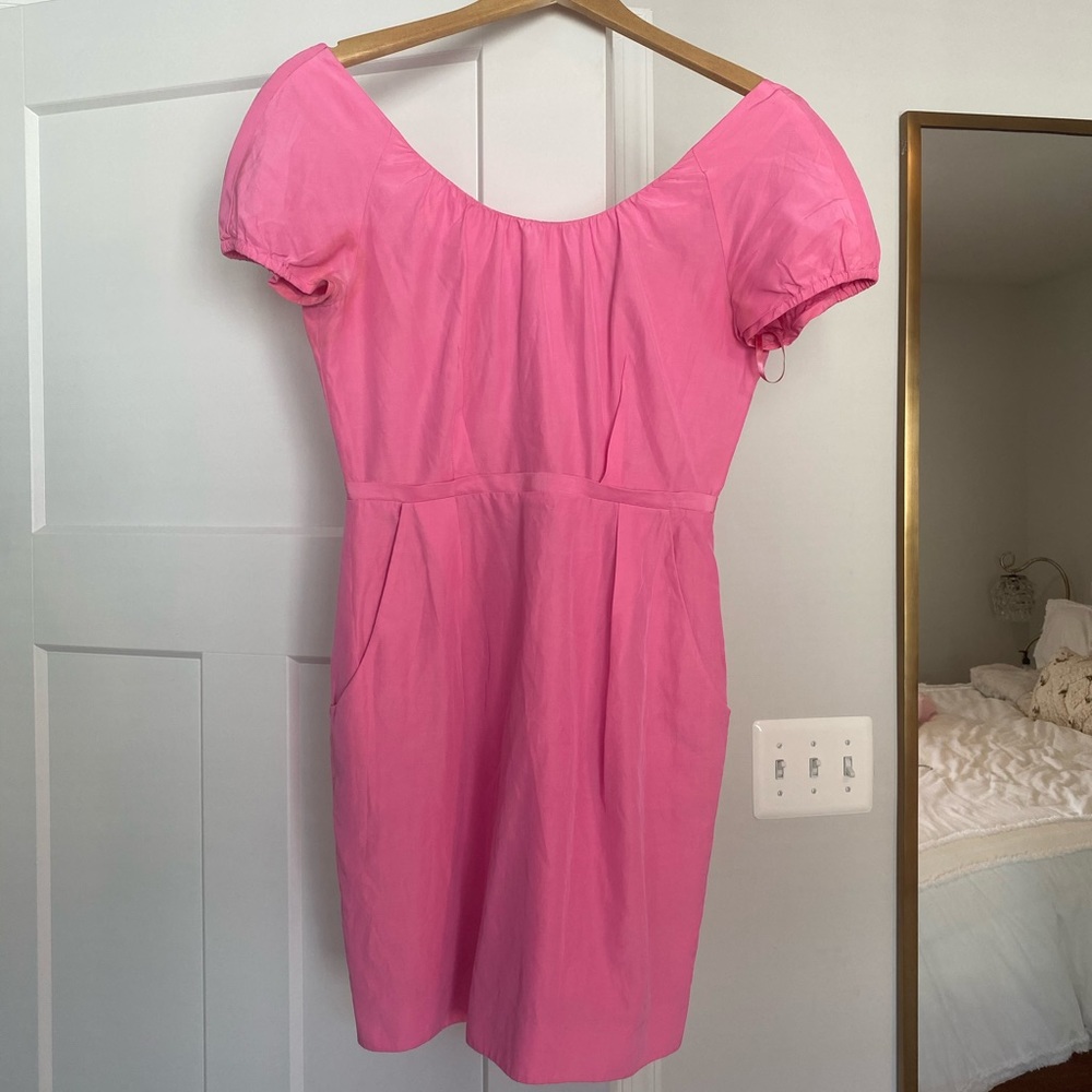 Pink J Crew Dress